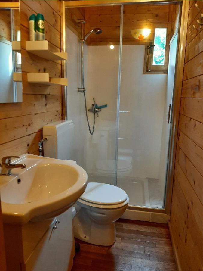 ポルレッツァ Chalet Lake Lugano, Vienna 18ヴィラ エクステリア 写真